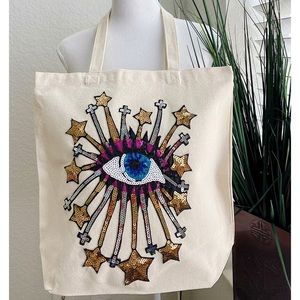 Statement Evil Eye 🧿 Eco-Friendly Tote
